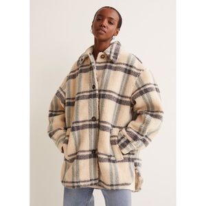 H&M Oversized Plaid Shacket